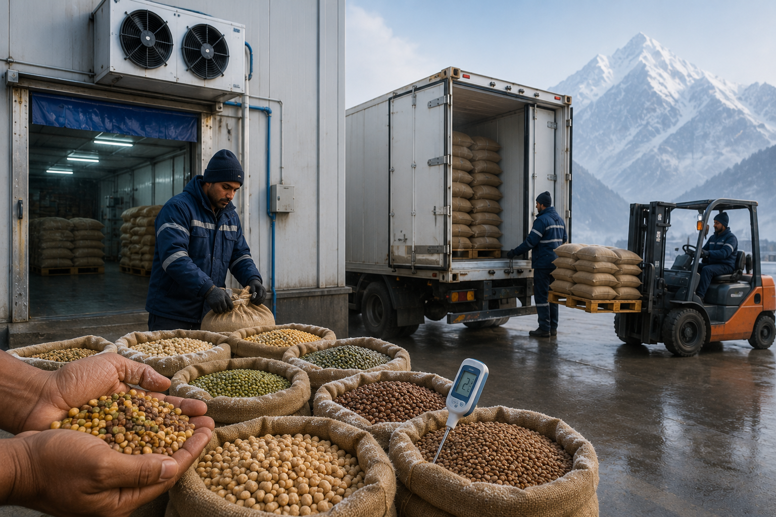 Inland Cold-Chain Logistics in India: Key Challenges in Preserving Moisture-Sensitive Pulses